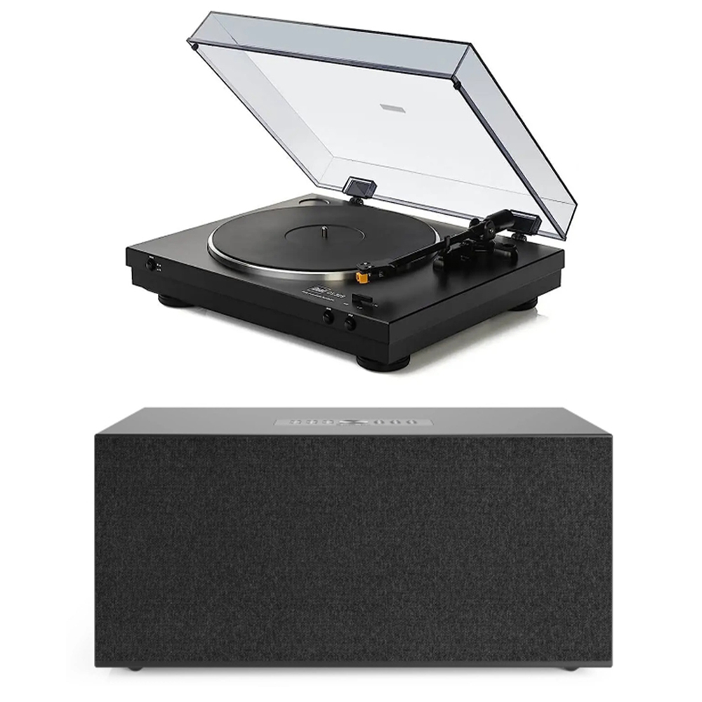 Audio Pro C20 Black Hoparlör, Dual CS 329 Pikap Hi-Fi Müzik Sistemi